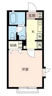 アルカディア【1階】の間取り
