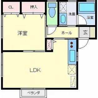 メゾンアイ【2階】の間取り