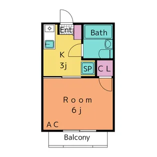 イーストヒル【2階】の間取り