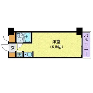 ルイシャトレ恵比寿【5階】の間取り
