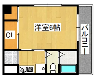 ラフィーネ西脇【4階】の間取り