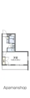 レオパレスGOLD【2階】の間取り
