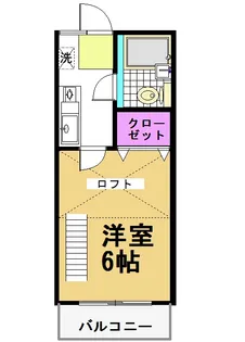 モリー90【2階】の間取り