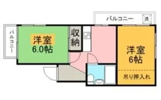 進陽マンション【1階】の間取り