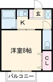 パレーシャル一本杉2号棟【1階】の間取り