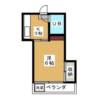 アプリコット調布【2階】の間取り