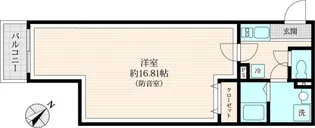 「防音マンション」(仮)サウンドフリー東池袋【4階】の間取り