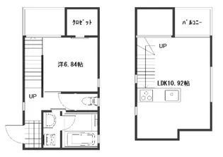 ミグ・ノンの間取り
