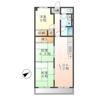 美笠レジデンス【2階】の間取り