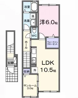 グランチェスタ【2階】の間取り