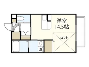 メロディ参番館【2階】の間取り