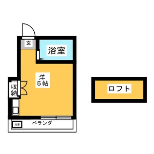 ペアパレス氷川台【2階】の間取り