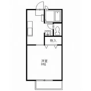 リバティヒルズ光陽台【2階】の間取り