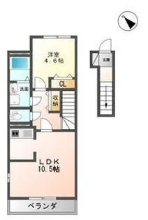 Cuore【2階】の間取り