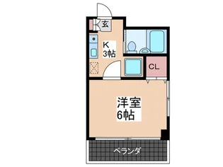 COMFORT AKEBONO【2階】の間取り