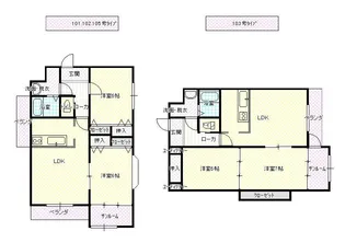 山形県山形市青田4【マンション】の間取り