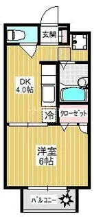 アーバンクレストA棟【1階】の間取り
