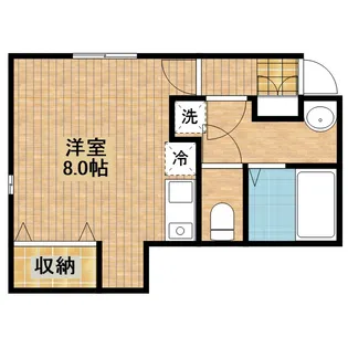 メゾンエスポワール【1階】の間取り