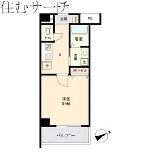 willDo四日市鵜の森【6階】の間取り