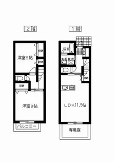 熊本県熊本市北区兎谷1【一戸建】の間取り
