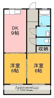 サンメゾン平針【9階】の間取り