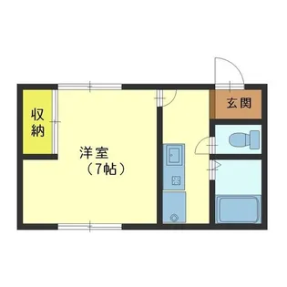 グランドハイツ本郷【2階】の間取り