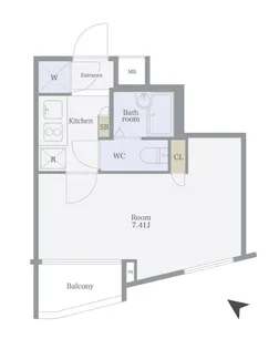 ビバリーホームズ久が原II【1階】の間取り
