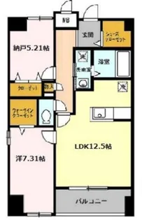 F・D VILLE【5階】の間取り
