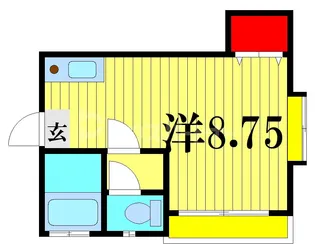 ソアレ市川【2階】の間取り