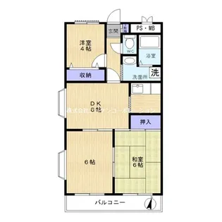 3DKの間取り画像