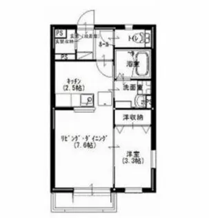 フィレンツェ【2階】の間取り