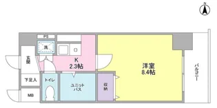クラッセ溝の口【7階】の間取り