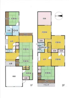 青森県青森市港町3【一戸建】の間取り