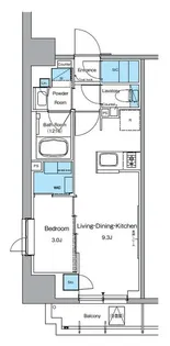 東京都台東区台東3【マンション】の間取り