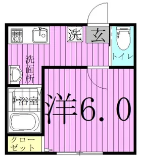ラ・カンパネラ新鎌ヶ谷【1階】の間取り