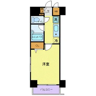 プレール代々木公園弐番館【3階】の間取り
