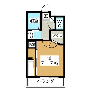 ロジュマン・ブリヤン【4階】の間取り