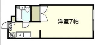 リバージュ山下【2階】の間取り