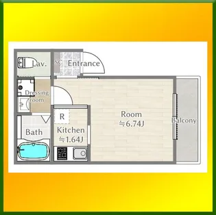 FUJISTA西武柳沢【1階】の間取り