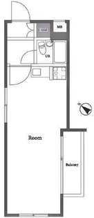 ルーブル西新宿【2階】の間取り