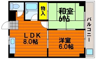 メゾン・フルール【2階】の間取り