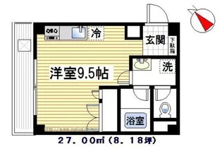 テラッセオク【3階】の間取り