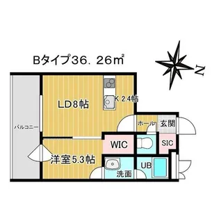 ドメイン23【1階】の間取り