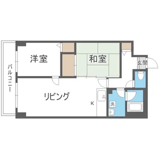 北海道札幌市西区宮の沢一条1【マンション】の間取り