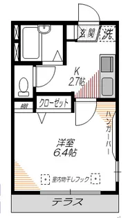 東京都品川区西品川2【マンション】の間取り