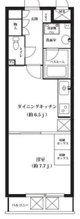 東京都中央区日本橋富沢町【マンション】の間取り