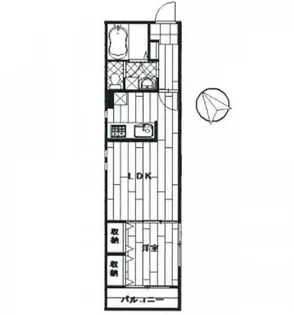 東京都大田区中央8【マンション】の間取り