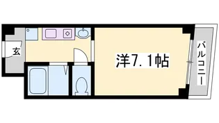 ノベラ海岸通【5階】の間取り