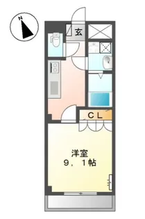 神奈川県横浜市港北区菊名6【マンション】の間取り