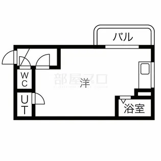 北海道札幌市中央区南五条西22【マンション】の間取り
